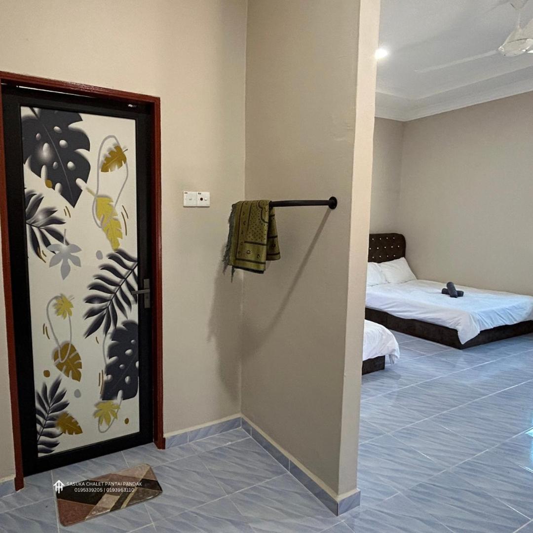 Sasuka Chalet Pantai Pandak กัวลาตรังกานู ภายนอก รูปภาพ
